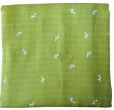 2 Layers Muslin Towel for Moms - Chartreuse Green