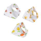 Muslin Bibs (2 layers) - Pack of 3 prints