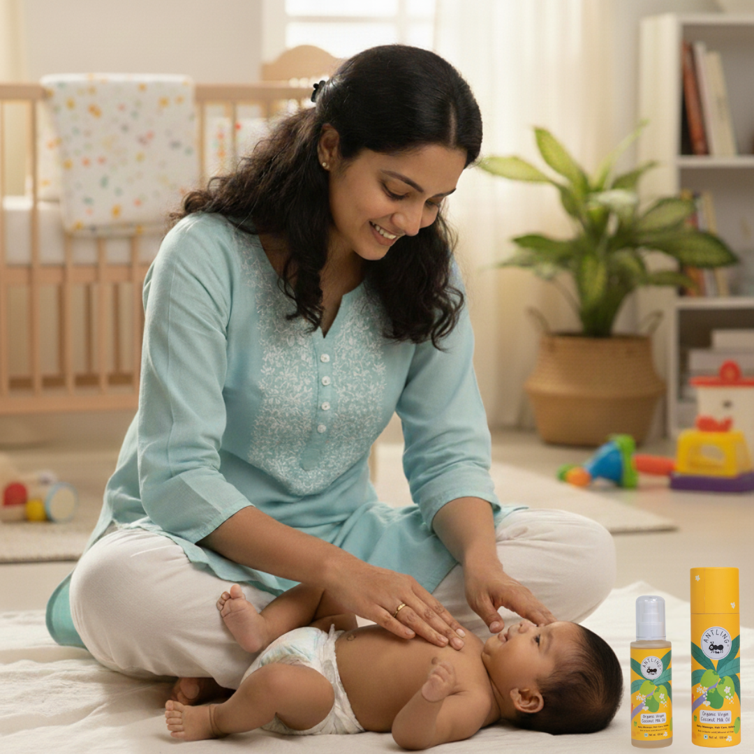 Organic Virgin Coconut Milk Oil | Baby Massage | Hair Care | Edible