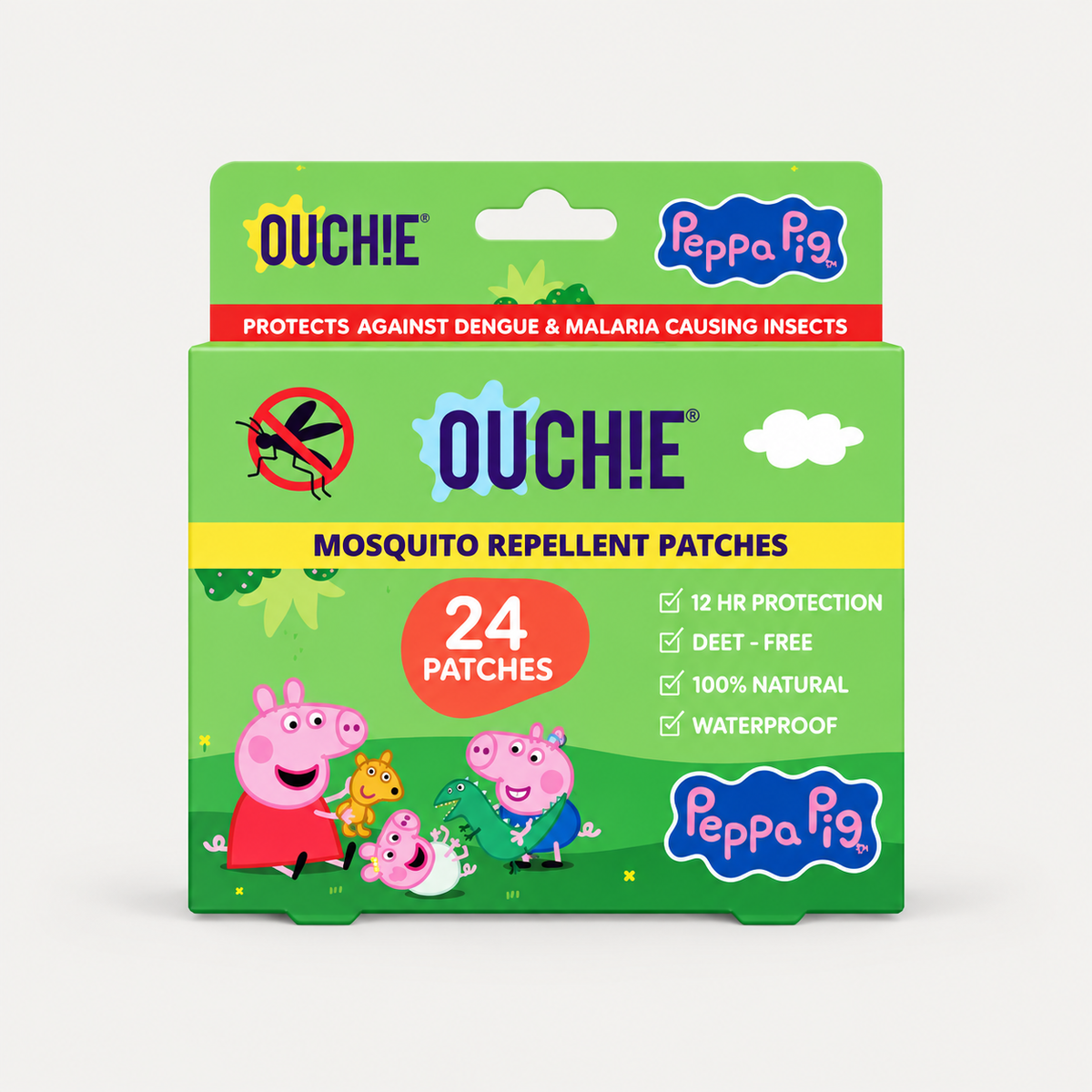 Ouchie Mosquito Repellent Patches