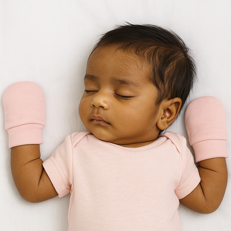 Premium Mittens - Pink Petals