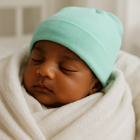 Premium Baby Cap - Cyan