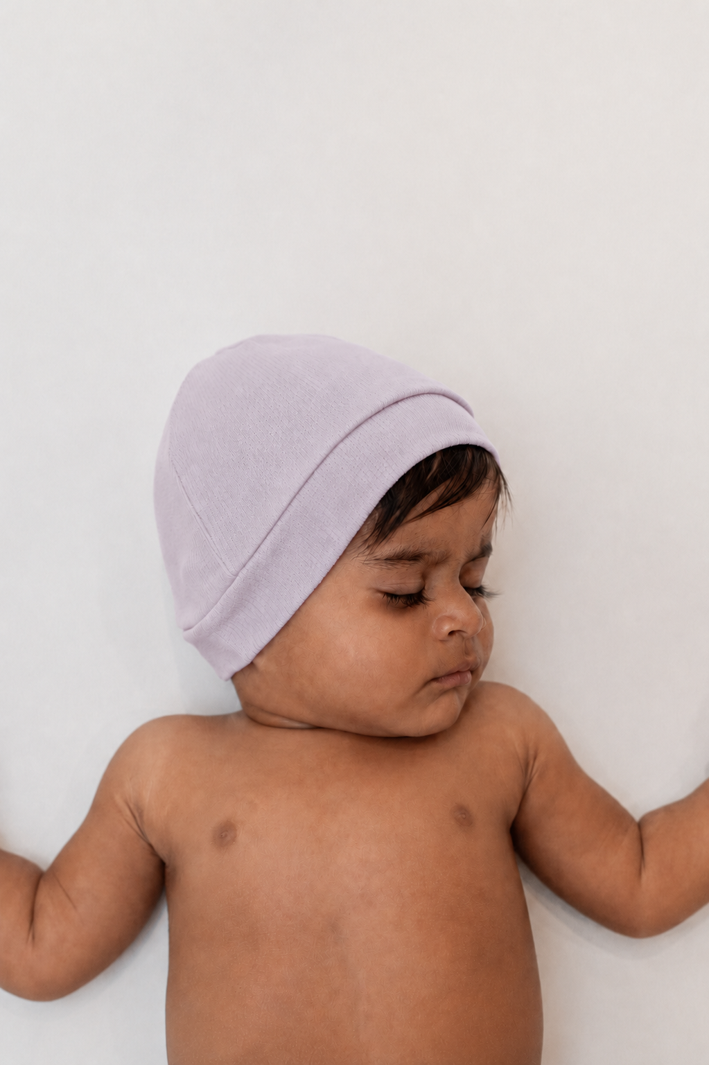 Premium Baby Cap - Lilac