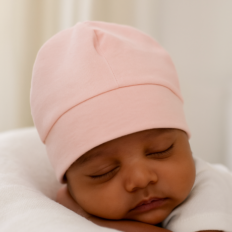 Premium Baby Cap - Pink Petals