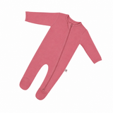 Premium Footed Rompers - Rosewood