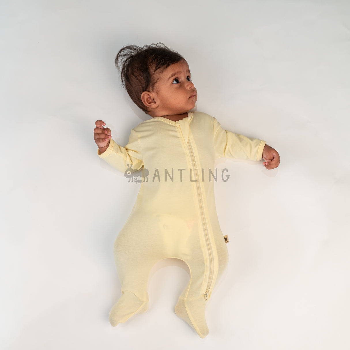 Premium Footed Rompers - Buttercup