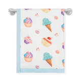 Premium 4 Layers Muslin Holding Towel - Yummy Dessert