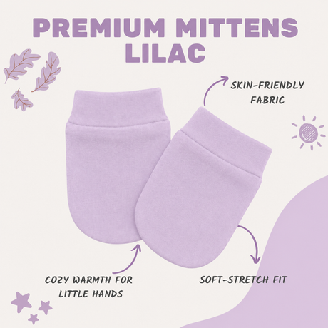 Premium Mittens - Lilac