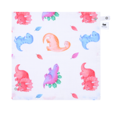 Premium Muslin Bib cum Wash Cloth  (2 layers) - Pack of 4 prints