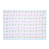 Premium Muslin Toddler Blanket (4 layers) - Yummy Dessert