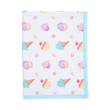 Premium Muslin Toddler Blanket (4 layers) - Yummy Dessert