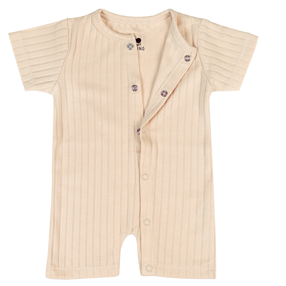 Premium Short-Sleeved Baby Bodysuit - Whisper