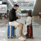 Kids Ride On Suitcase Intense Black