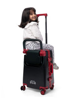 Kids Ride On Suitcase Intense Black
