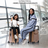 Kids Ride-On Suitcase Rustic Bronze
