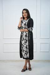 Frock - White Bloom Feeding Dress