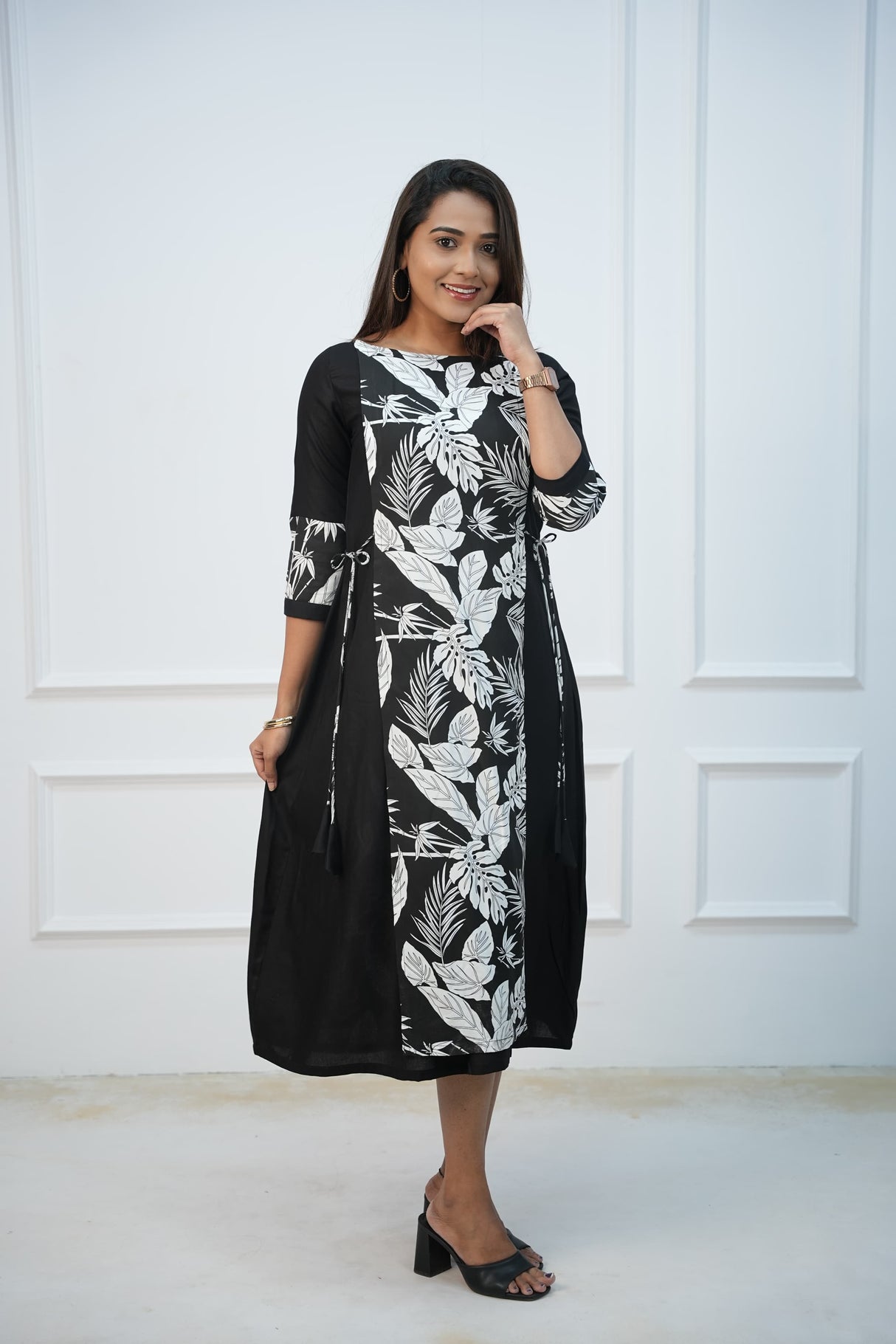 Frock - White Bloom Feeding Dress