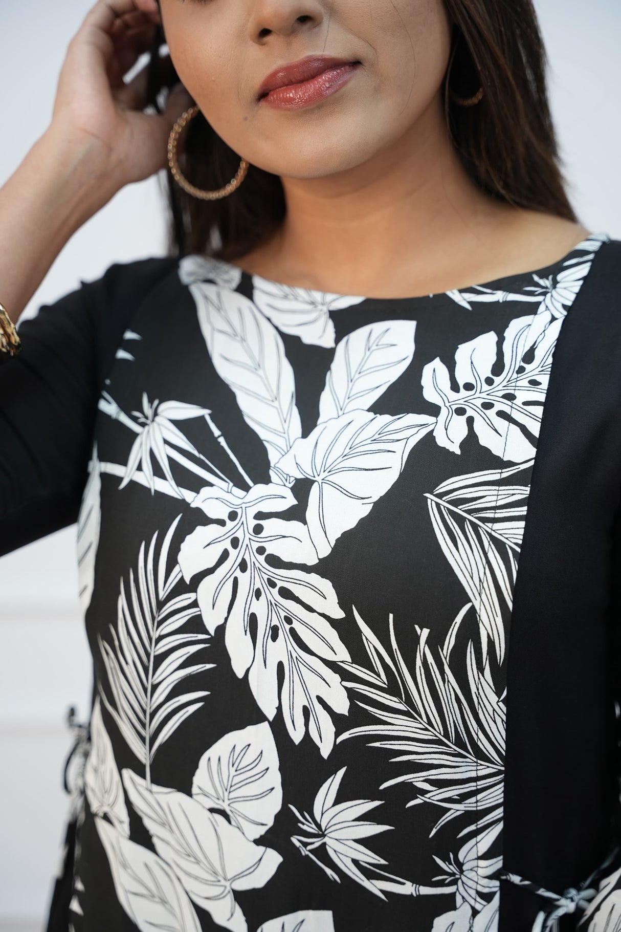 Frock - White Bloom Feeding Dress
