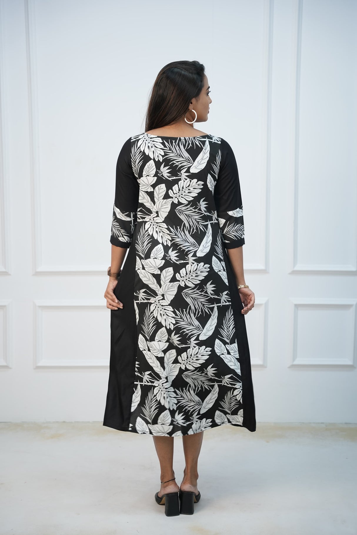 Frock - White Bloom Feeding Dress