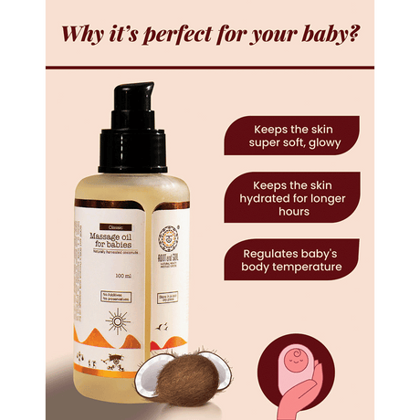 Coconut Milk Massage Oil for Babies