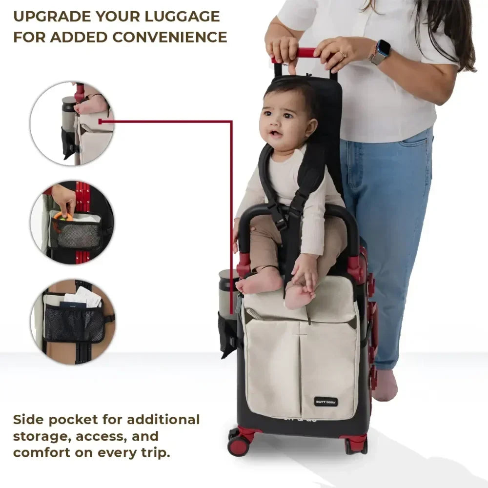 Convertible Travel Backpack Sit Go Jacket Bag