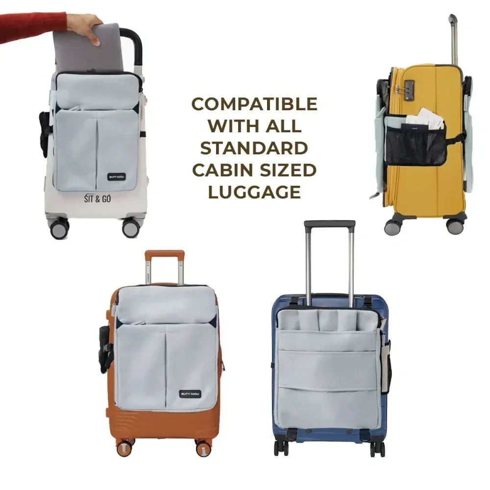 Convertible Travel Backpack Sit Go Jacket Bag