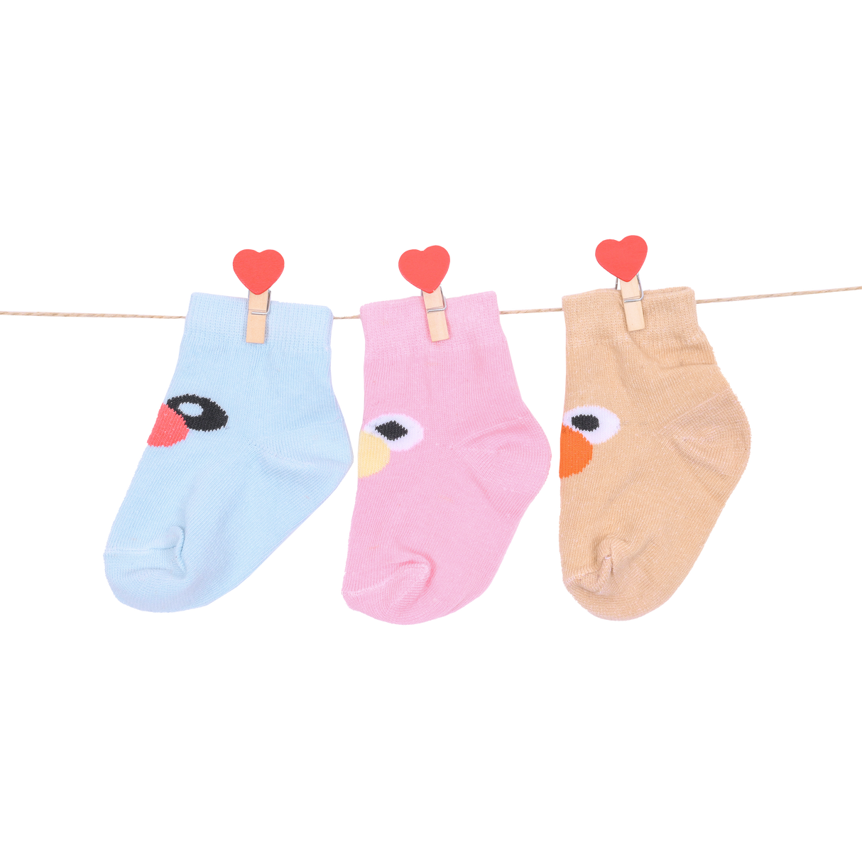 Baby Socks (pack of 3) - Angry Birds (12-24 months)