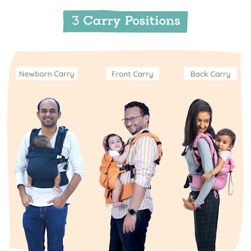 Aseema Cotton Customisable Baby Carrier