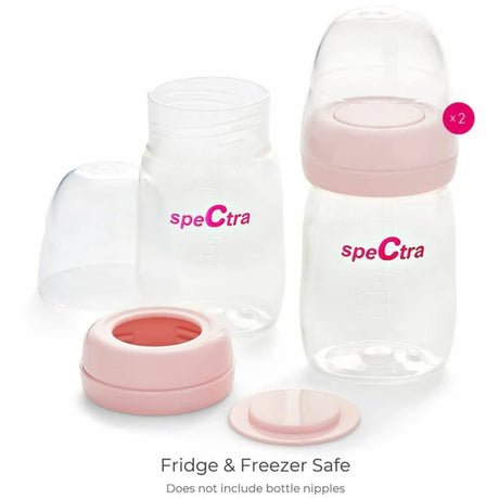 2-Piece Milk Storage Bottle Set - 160 ml