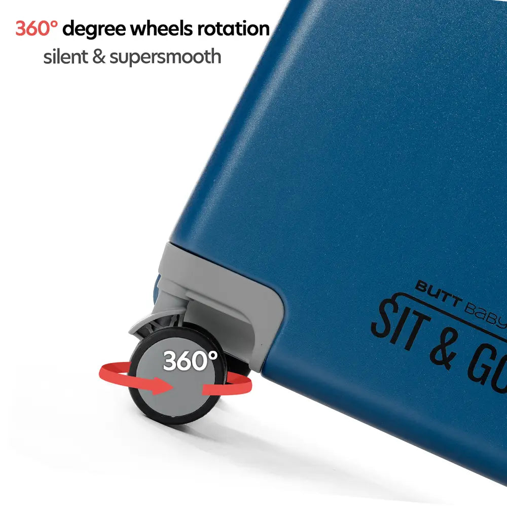 Kids Ride On Suitcase Midnight Blue