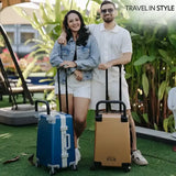 Kids Ride On Suitcase Midnight Blue