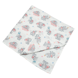 Premium Muslin Swaddle - Elephant Dreams