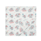 Premium Muslin Swaddle - Elephant Dreams