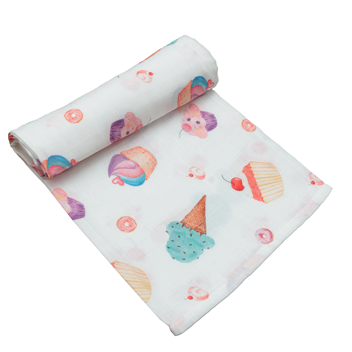 Premium Muslin Swaddle - Yummy Dessert