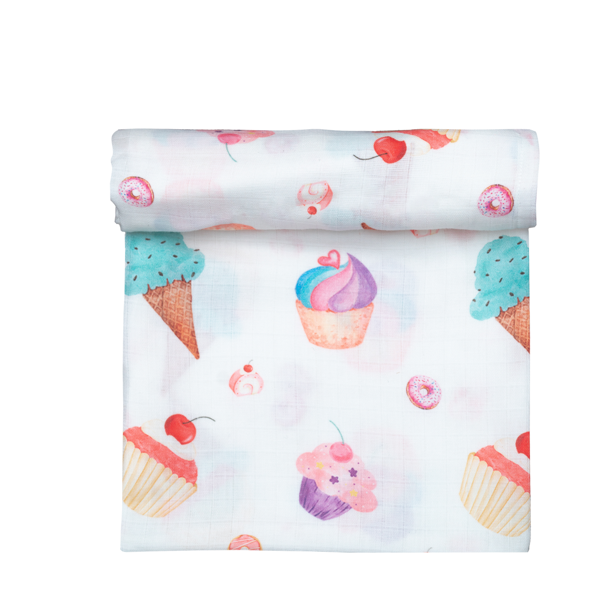 Premium Muslin Swaddle - Yummy Dessert