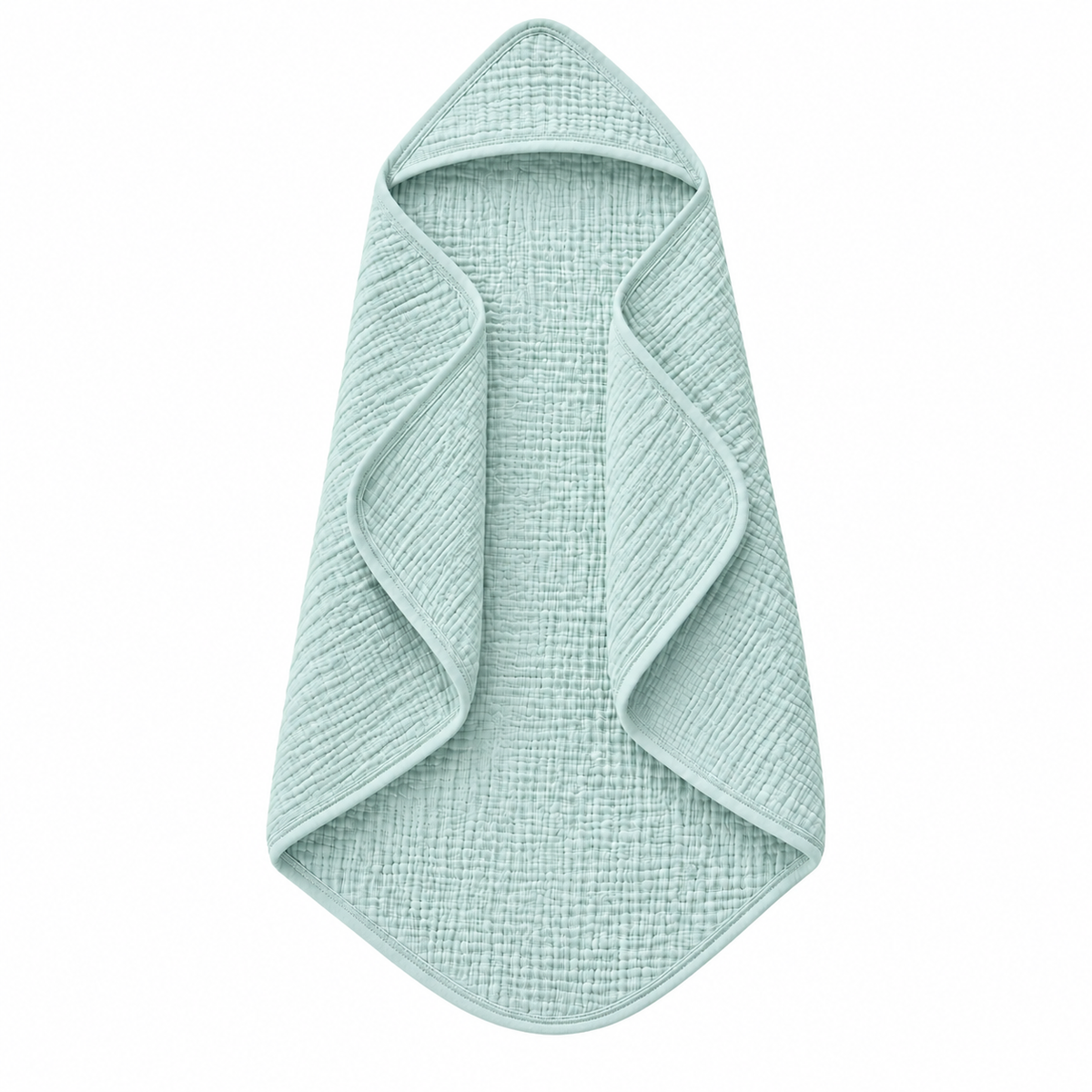 Premium Crinkled Muslin Hodded Towel
