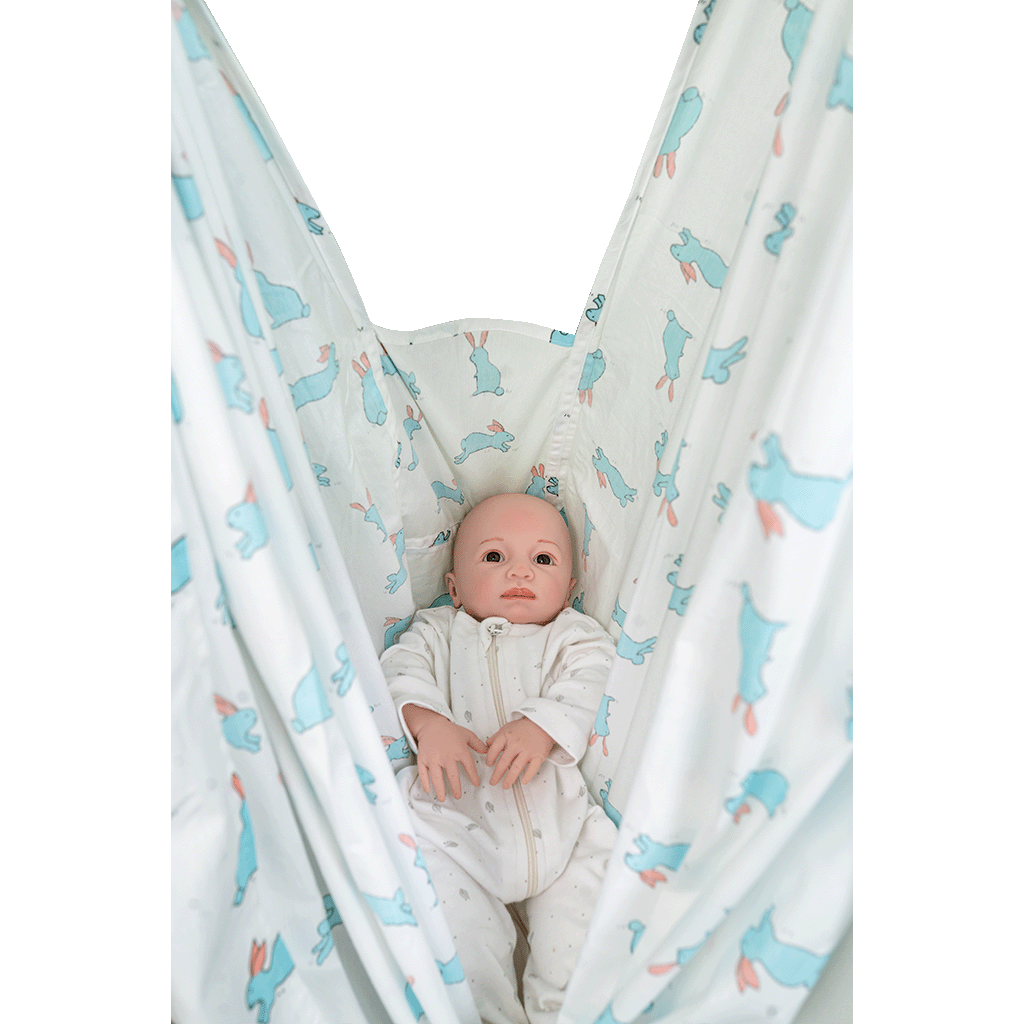 Baby sleeping thottil hot sale