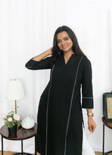 Kurta Top - Black Gem