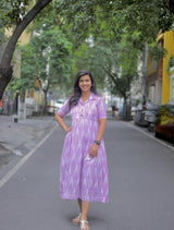 Dress Maxi - Lavender Swirl