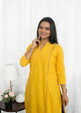 Kurta Top - Yellow Gem