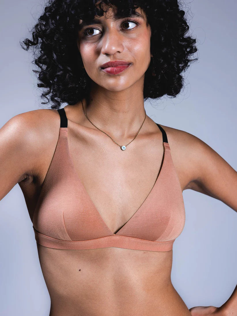 Adjustable Triangle Bra - Solid Colours