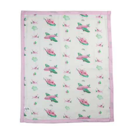 Premium Muslin Toddler Blanket (4 layers) - Over The Sky