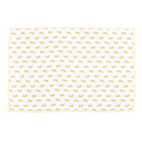 Muslin Toddler Blanket (4 layers) - Yellow Giffy