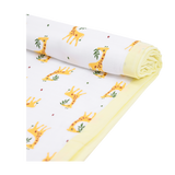 Muslin Toddler Blanket (4 layers) - Yellow Giffy