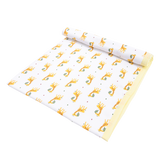 Muslin Toddler Blanket (4 layers) - Yellow Giffy