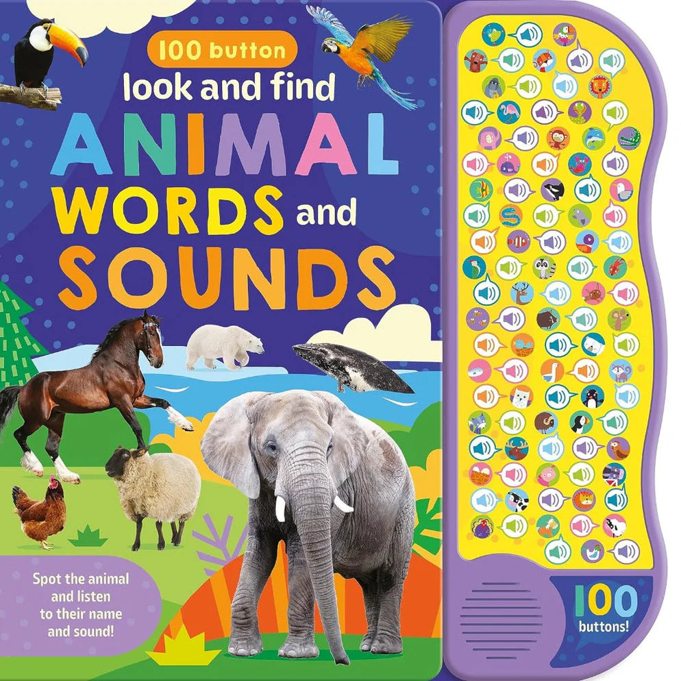 100 Button Look & Find - Sound Books