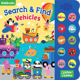 Search & Find - Vehicles - Sound Book