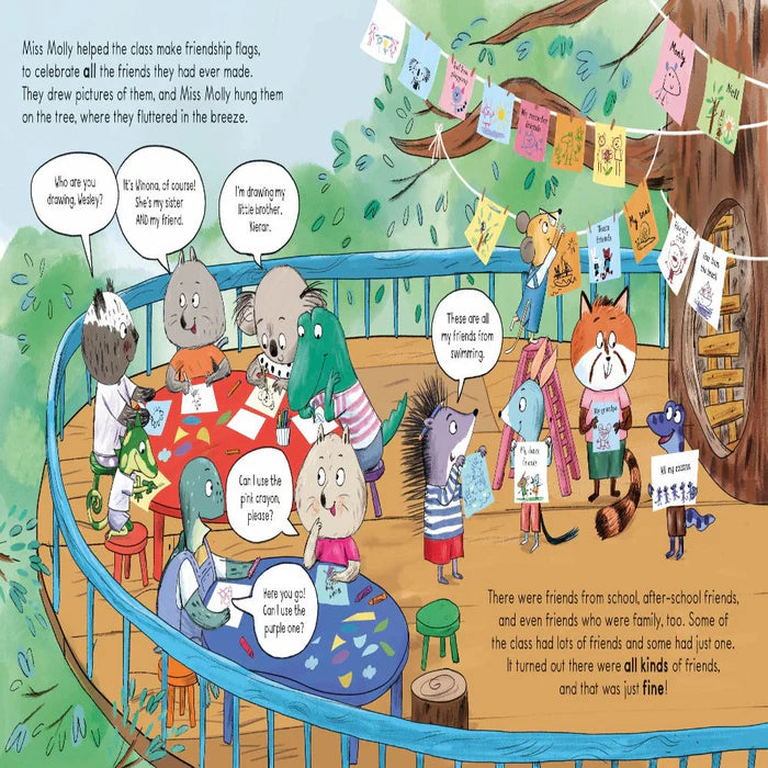 Miss Molly's School Of Making Friends - Encyclopedia Book